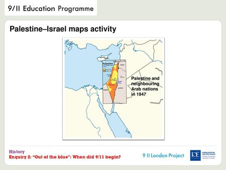 Palestine–Israel maps activity