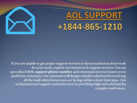 If you are unable to get proper support services or these resolutions don’t work for your mails, explore our instant tech support services. Use our specailised.