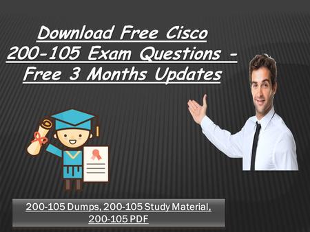 Download Free Cisco Exam Questions - Free 3 Months Updates Dumps, Study Material - Realexamdumps.com