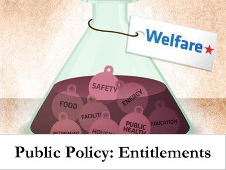 Public Policy: Entitlements