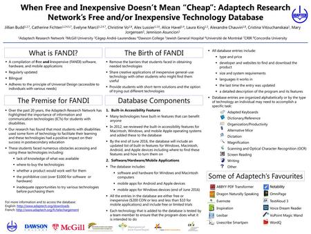 Some of Adaptech’s Favourites