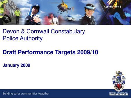 Devon & Cornwall Constabulary Police Authority