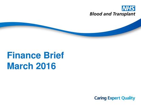 Finance Brief March 2016.