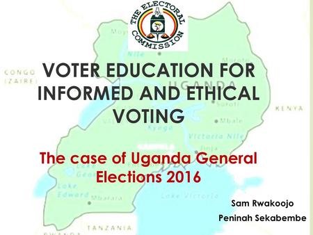 VOTER EDUCATION FOR INFORMED AND ETHICAL VOTING