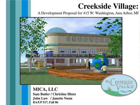 Creekside Village: MICA, LLC