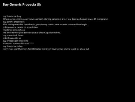 Buy Generic Propecia Uk