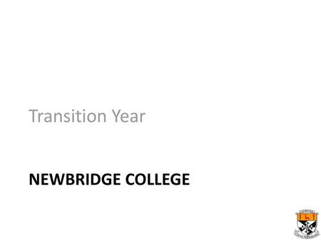 Transition Year Newbridge College.