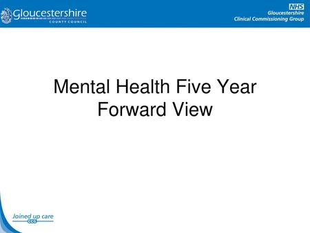 Mental Health Five Year Forward View