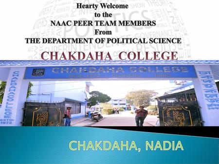 CHAKDAHA COLLEGE CHAKDAHA, NADIA