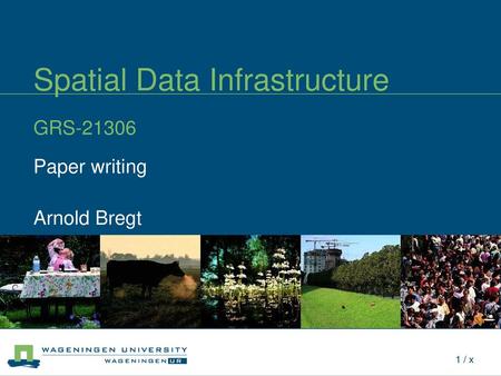 Spatial Data Infrastructure GRS-21306