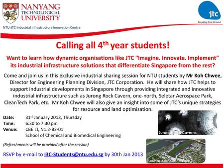 Calling all 4th year students!