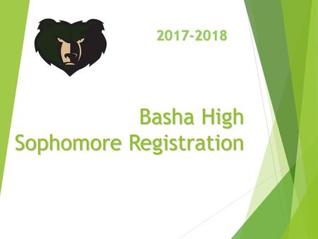 Basha High Sophomore Registration