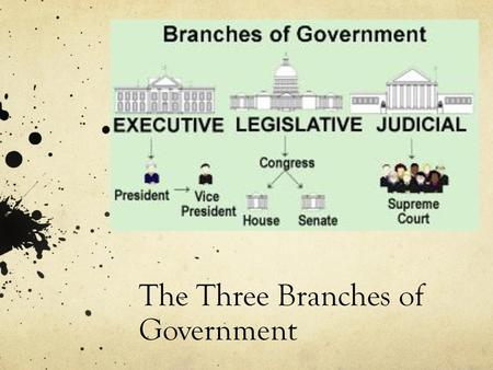 The Three Branches of Government