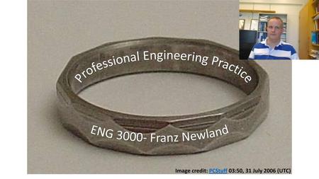 Professional Engineering Practice