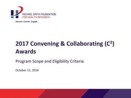 2017 Convening & Collaborating (C2) Awards