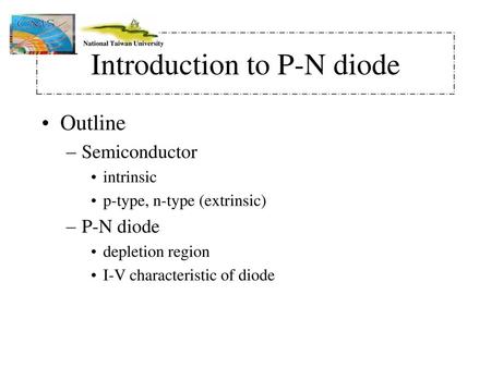 Introduction to P-N diode