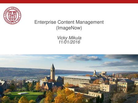 Enterprise Content Management