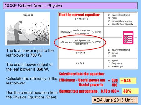 GCSE Subject Area – Physics