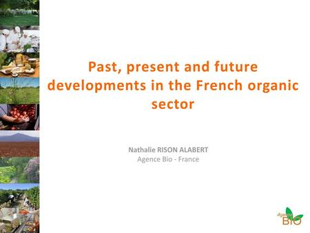 Past, present and future developments in the French organic sector