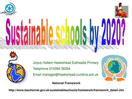 Sustainable schools by 2020?