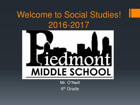 Welcome to Social Studies!