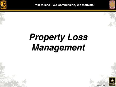 Property Loss Management