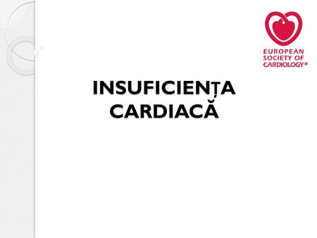 INSUFICIENȚA CARDIACĂ