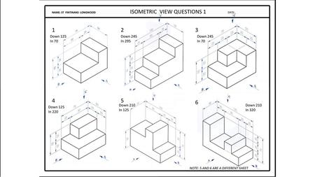 ISOMETRIC VIEW QUESTIONS 1