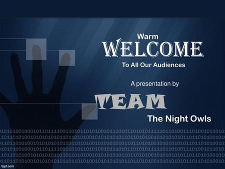 Welcome TEAM The Night Owls Warm To All Our Audiences