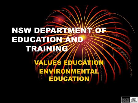 NSW DEPARTMENT OF EDUCATION AND TRAINING