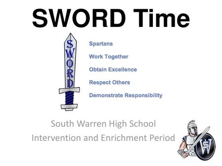 South Warren High School Intervention and Enrichment Period