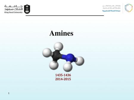 Amines 1435-1436 2014-2015 1.