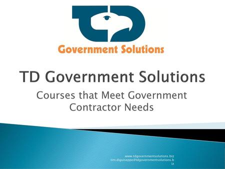 TD Government Solutions