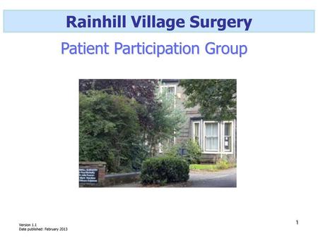 Rainhill Village Surgery