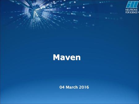 Maven 04 March 2016 1 1.