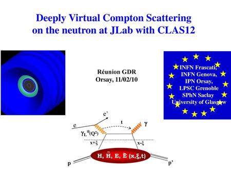 Deeply Virtual Compton Scattering on the neutron at JLab with CLAS12