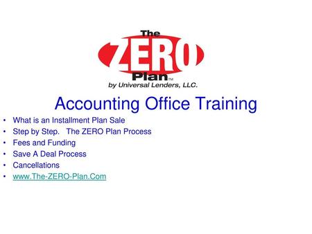 Accounting Office Training