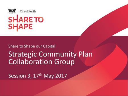 Strategic Community Plan Collaboration Group