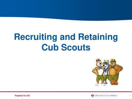 Recruiting and Retaining Cub Scouts