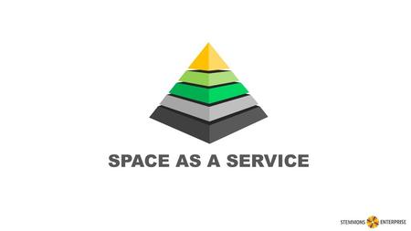 SPACE AS A SERVICE.