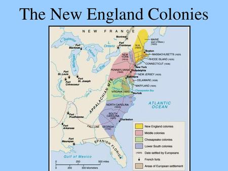 The New England Colonies