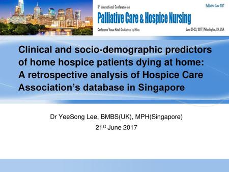 Dr YeeSong Lee, BMBS(UK), MPH(Singapore) 21st June 2017