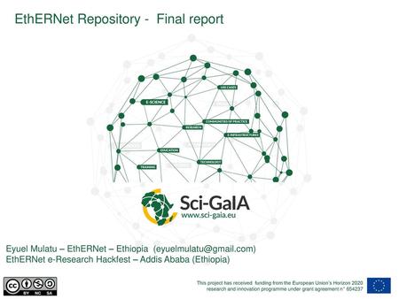 EthERNet Repository - Final report