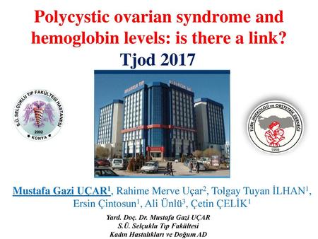 Polycystic ovarian syndrome and hemoglobin levels: is there a link?