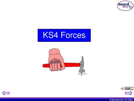 KS4 Forces.