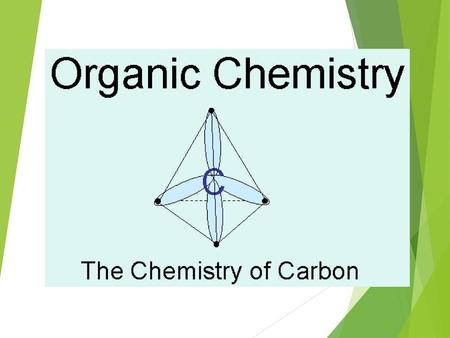 What is organic chemistry?