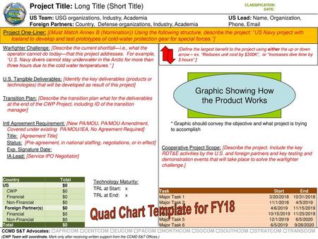 Quad Chart Template for FY18