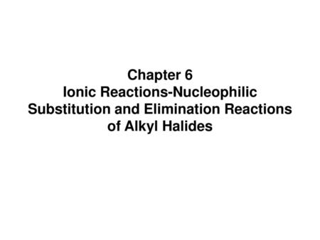 Introduction The polarity of a carbon-halogen bond leads to the carbon having a partial positive charge In alkyl halides this polarity causes the carbon.