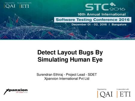 Detect Layout Bugs By Simulating Human Eye