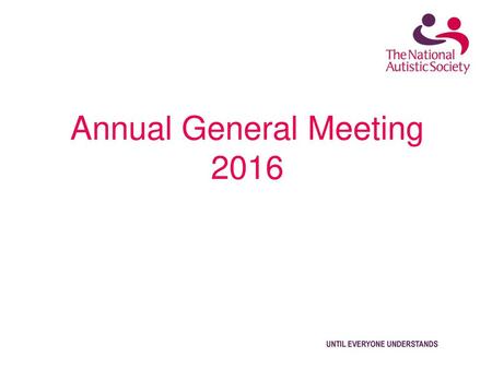 Annual General Meeting 2016